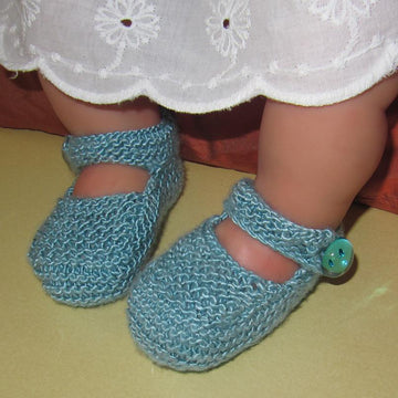 Baby Silk High Front, High Back Shoes