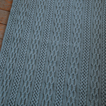 Cables Baby Blanket