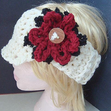 Visor Headband | Crochet Pattern 216