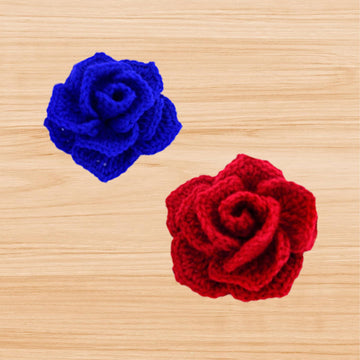 Crochet 3D Flower Pattern.
