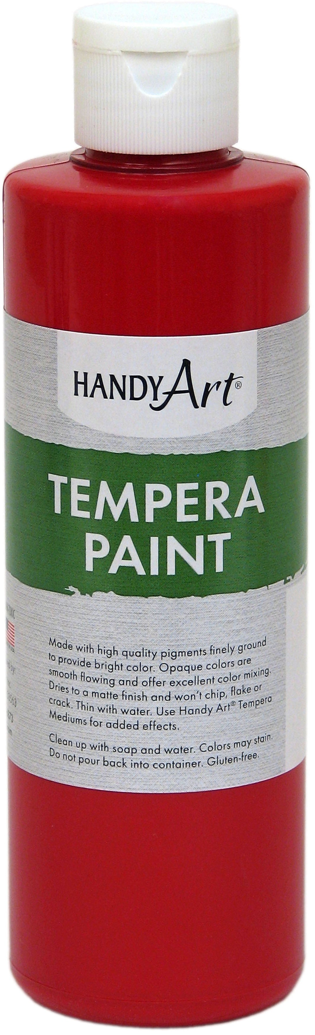 Handy Art Tempera Paint 8oz - Red