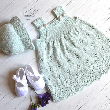 Sun dress with matching sun hat - P078