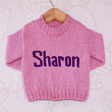 Intarsia - Sharon Moniker Chart - Childrens Sweater
