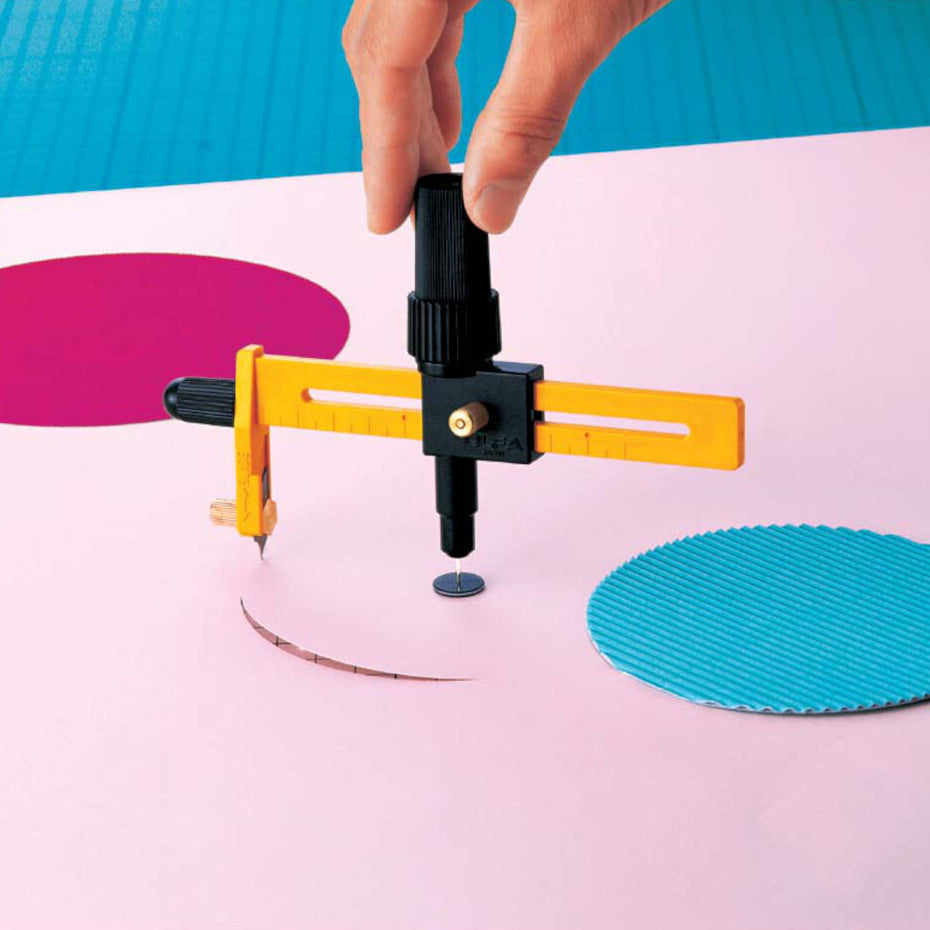 Olfa Compass Cutter: 1cm to 22cm