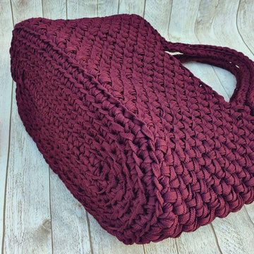 Big Crochet Tote Bag
