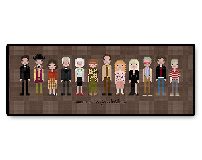 Twin Peaks - PDF Cross Stitch Pattern
