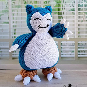 Toy Pokemon Snorlax amigurumi