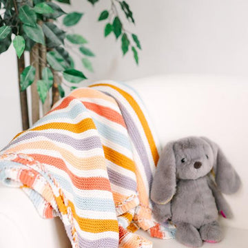 Gracie Stripes Baby Blanket