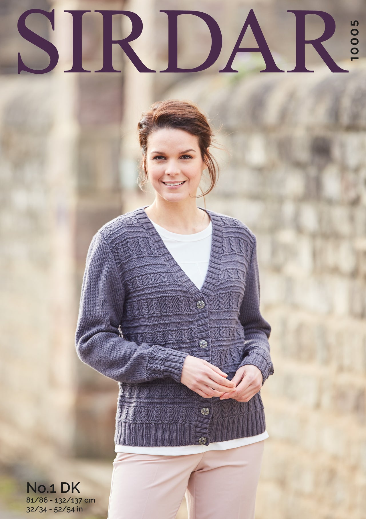 Cardigan in Sirdar No.1 - 10005 - Leaflet