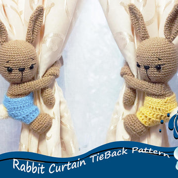 Rabbit Curtain Tie back