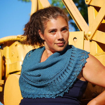 A Modern Victorian Shawl