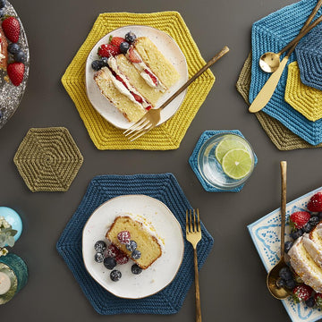 Hexi Coasters & Placemats