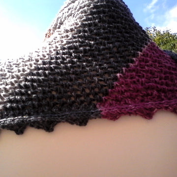Shawl of Spikes Knitting Pattern