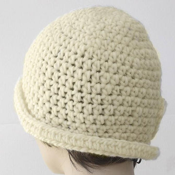 1920's Flower and Leaf Cloche Hat