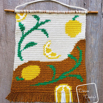 Lovely Lemons Wall Hanging