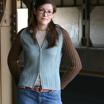 Ribby cardi