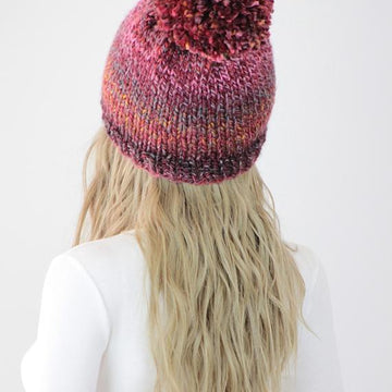 Gina Knit Pompom Hat #812