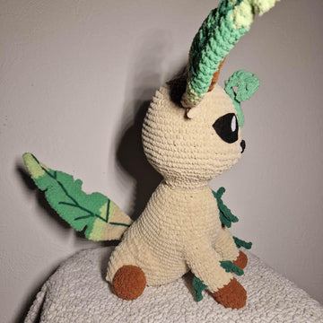Pokemon Leafeon amigurumi