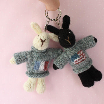 Bunny with flag jumper