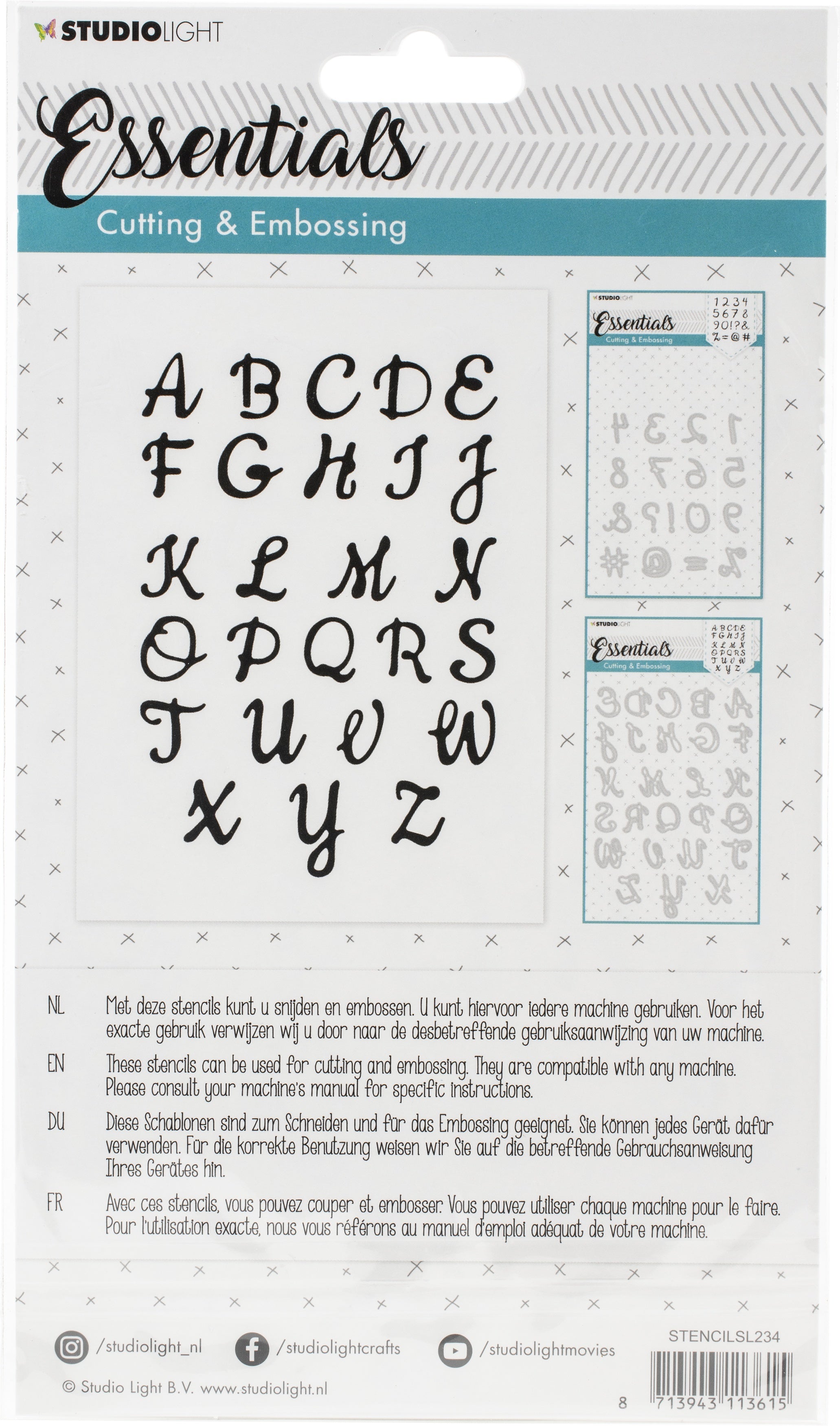 Studio Light Essentials Cutting & Embossing Die - 606649
