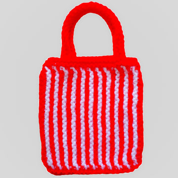 Red and White Bag for Doll