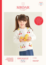 Fruity Cardigan  in Sirdar Snuggly Replay - 2569 - Downloadable PDF