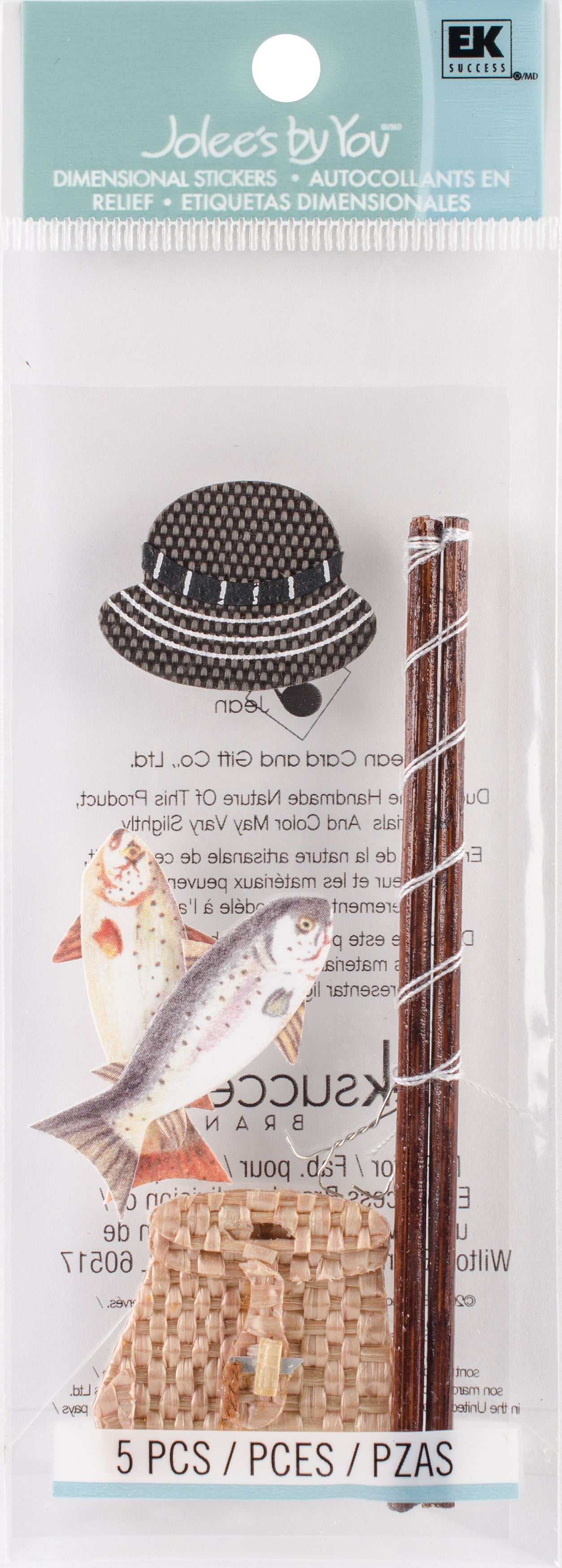 Jolee's By You Dimensional Stickers - Fishing