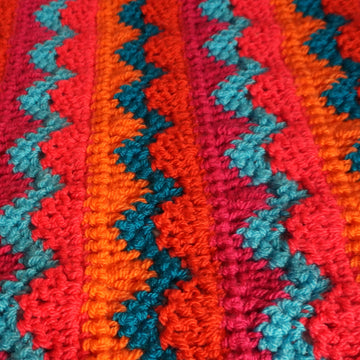 Shelby Baby Blanket US Crochet Terms