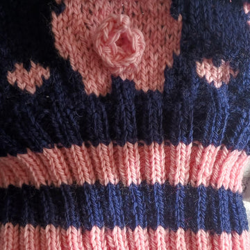 Pig bobble hat - Curly Tail!
