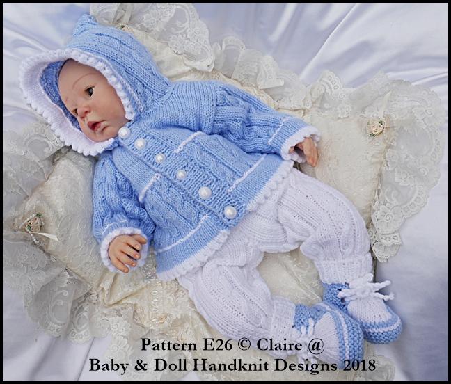 Picot Edged Hoody Set