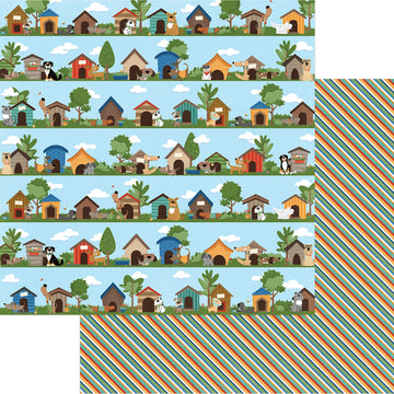 Photoplay Paper Fetch Double-Sided Cardstock 12"X12" 25/Pkg - In The Dog House