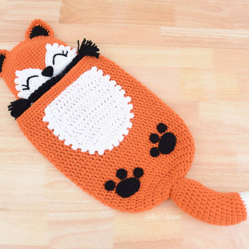 Roxy the Baby Fox Hat and Cocoon