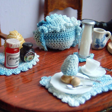 1:12th scale breakfast set