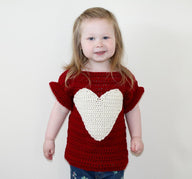 PDF08 Crochet Heart Sweater