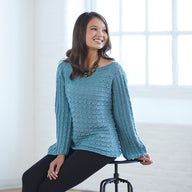 858 Spa Weekend - Jumper Knitting Pattern for Women in Valley Yarns Colrain