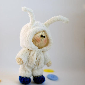 Small Boy Doll in the rabbit wear