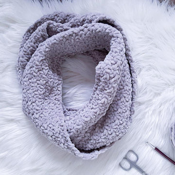 Snowdrop Infinity Scarf