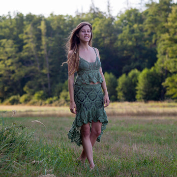 Pomona crochet skirt
