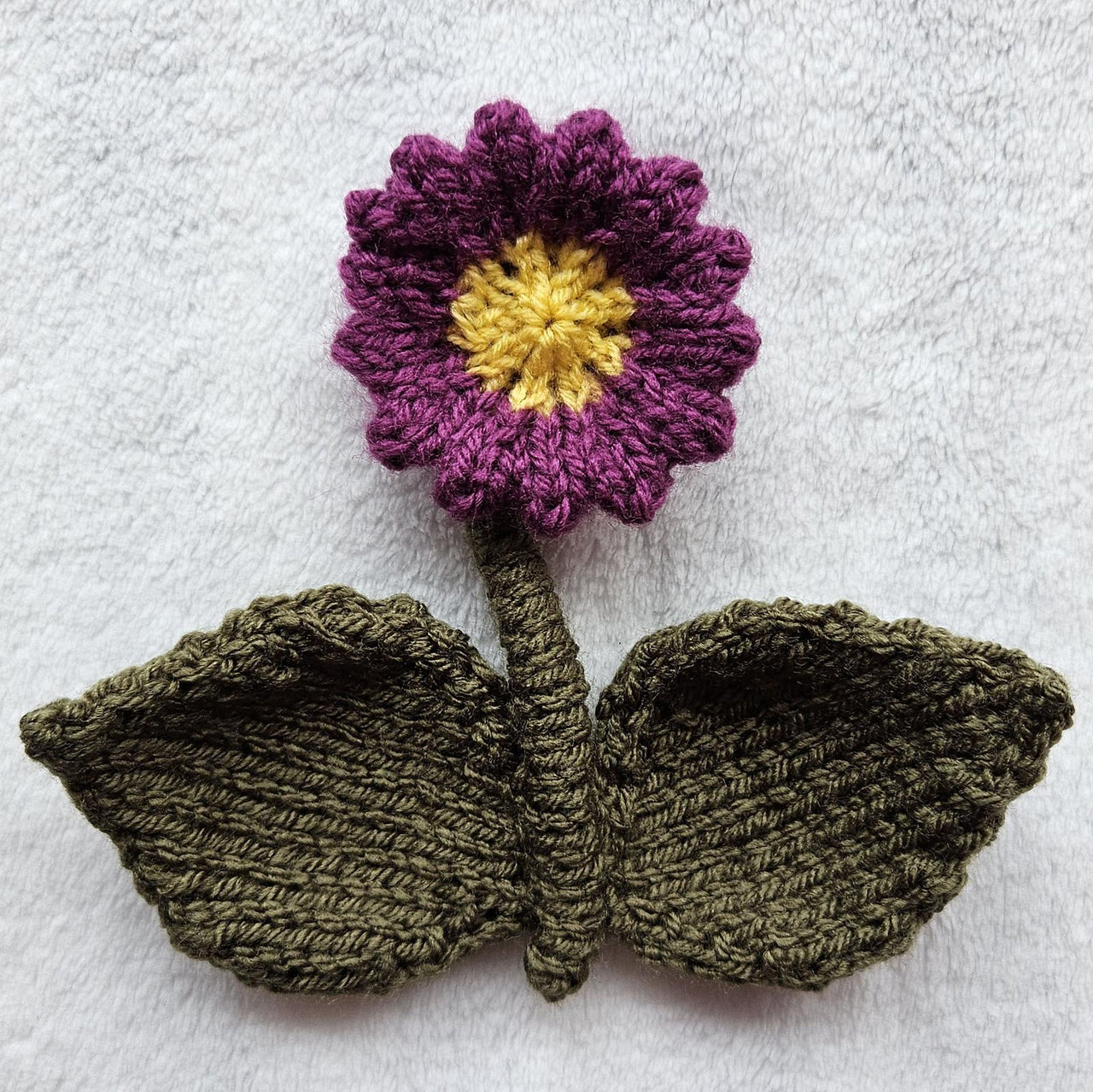 Knitted Flowers