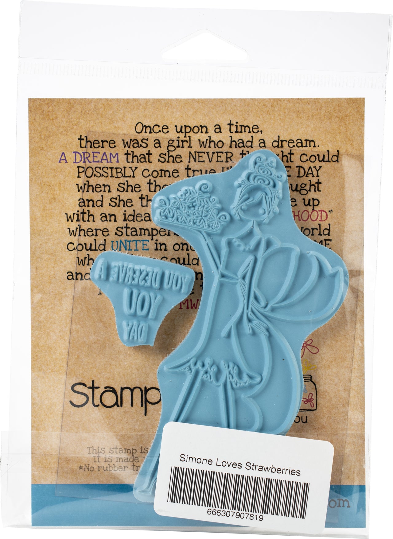 Stamping Bella Cling Stamps - Simone Loves Strawberries