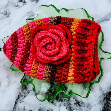 Falling in Rose Hat