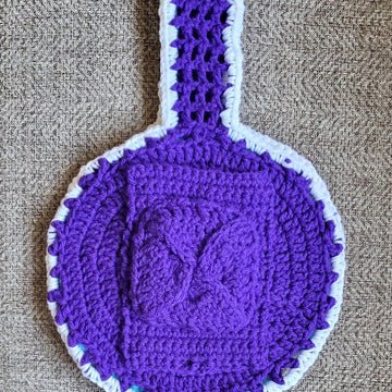 Japanese Arm Purse for Knitting or Crocheting