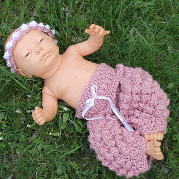 Popcorn and Pearls 3 - 6mo Pants Set Pattern