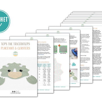 Tops The Triceratops Dinosaur Placemat
