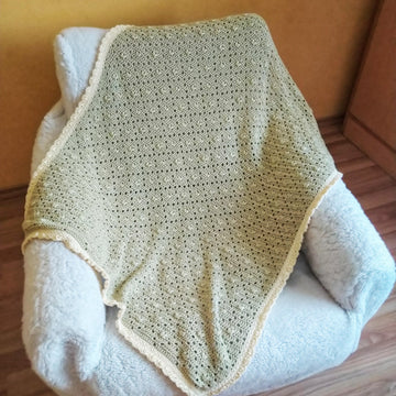Hearts in Diamonds Baby Blanket