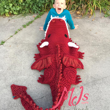 Bulky & Quick Dragon Blanket
