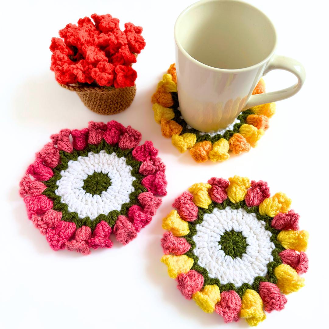 Flower Pot Coasters