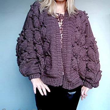 Cardigan "Leaves"