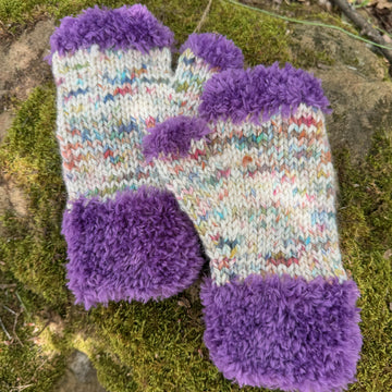 Fluffy Touch Mitts