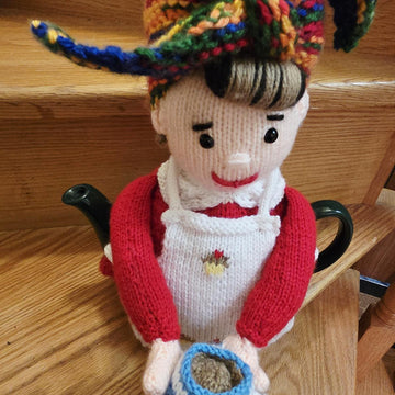 British Tea Lady Teapot Cosy
